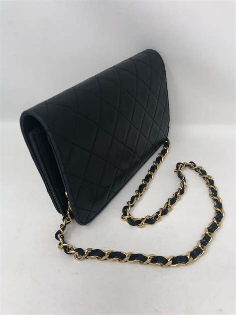 chanel black evening purse|authentic Chanel black purse.